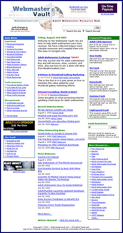 Our First Redesign in 2002